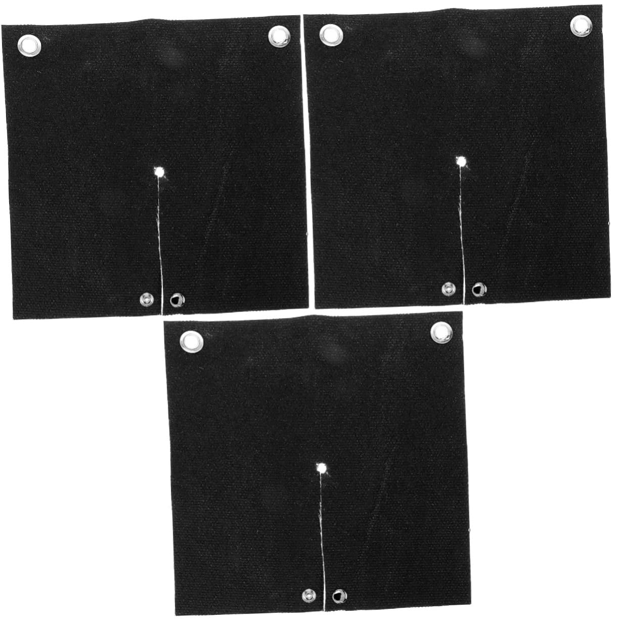 3 Pièces Couverture de soudage de tuyaux en cuivre tapis fosse fil thermique isolation fire blanket couverture anti-feu pour le soudage couverture en fibre de verre fibres de verre