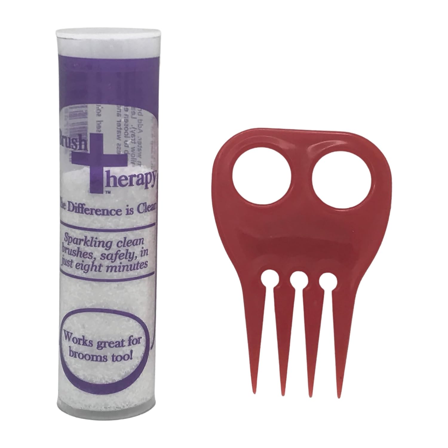 LBH MARKET Horse Brush Cleaner includes Brush Therapy Horse