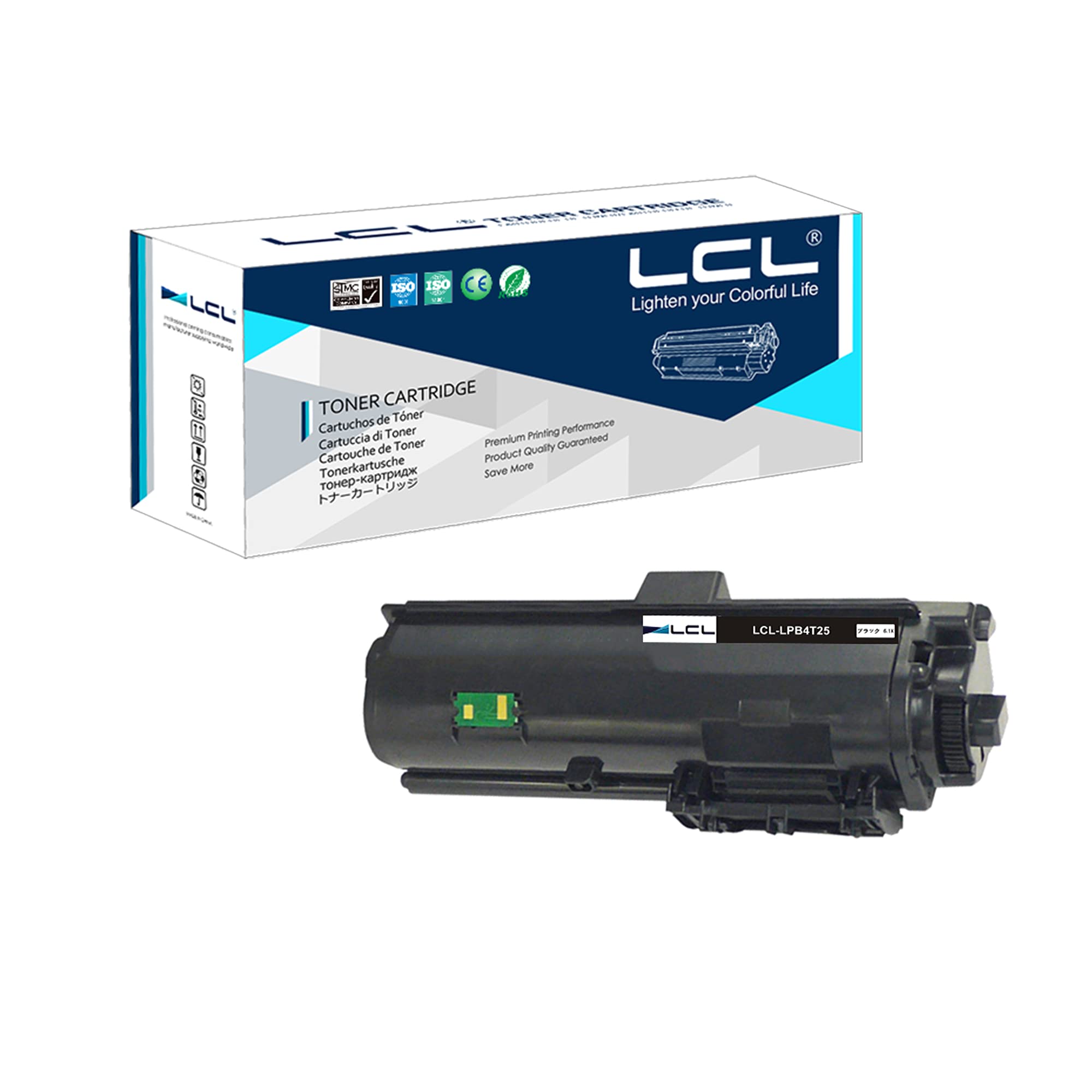 Amazon.co.jp: LCL エプソン用 LPB4T25 LPB4T25V (1パック ブラック