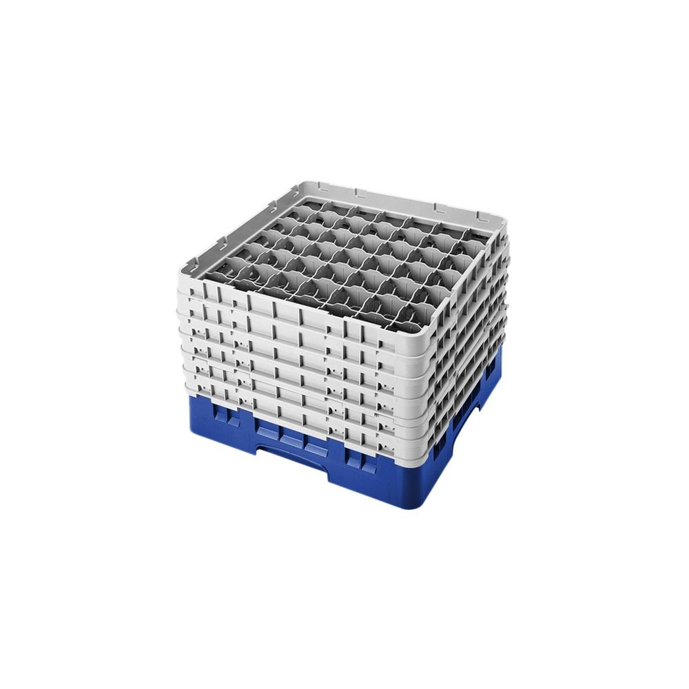 Camrack Glass Rack, W/6 Extenders, Full Size, 49 Compartments, 2-7/16'' Max. Dia., 11-3/4'' Max. (2 Pieces/Unit)