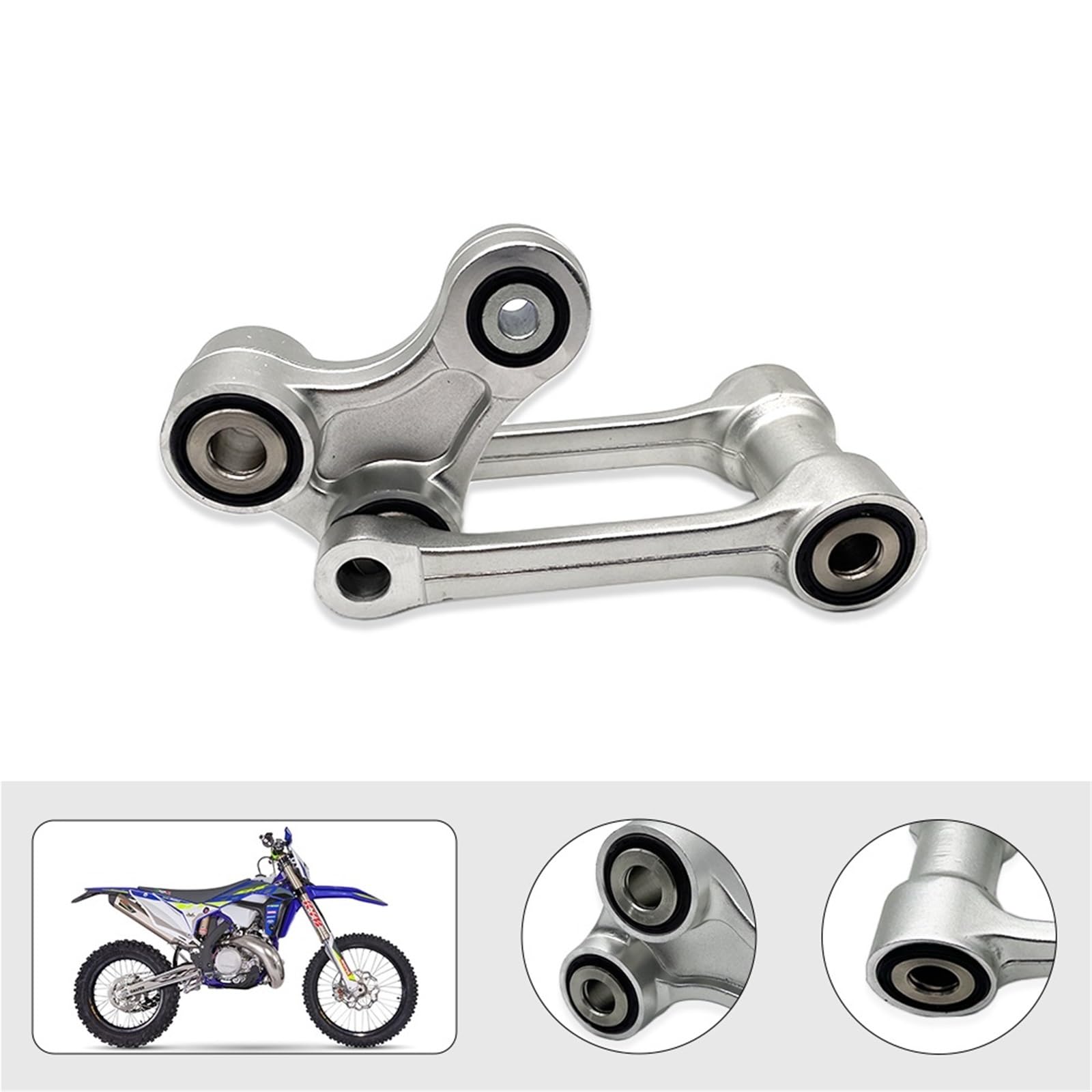 wahacza wahacz Pasuje Do Motocykla SHERCO 2017-2024 Linkage ARM Pull Rod Triangle Lever SE SEF 125-500 Forged Aluminium Rear Shock Parts(6687 8444)