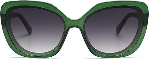 SOJOS Gafas de sol cuadradas retro de gran tamaño para mujer persianas vintage gafas de sol grandes modernas y atrevidas de diseñador Sunnies SJ2256