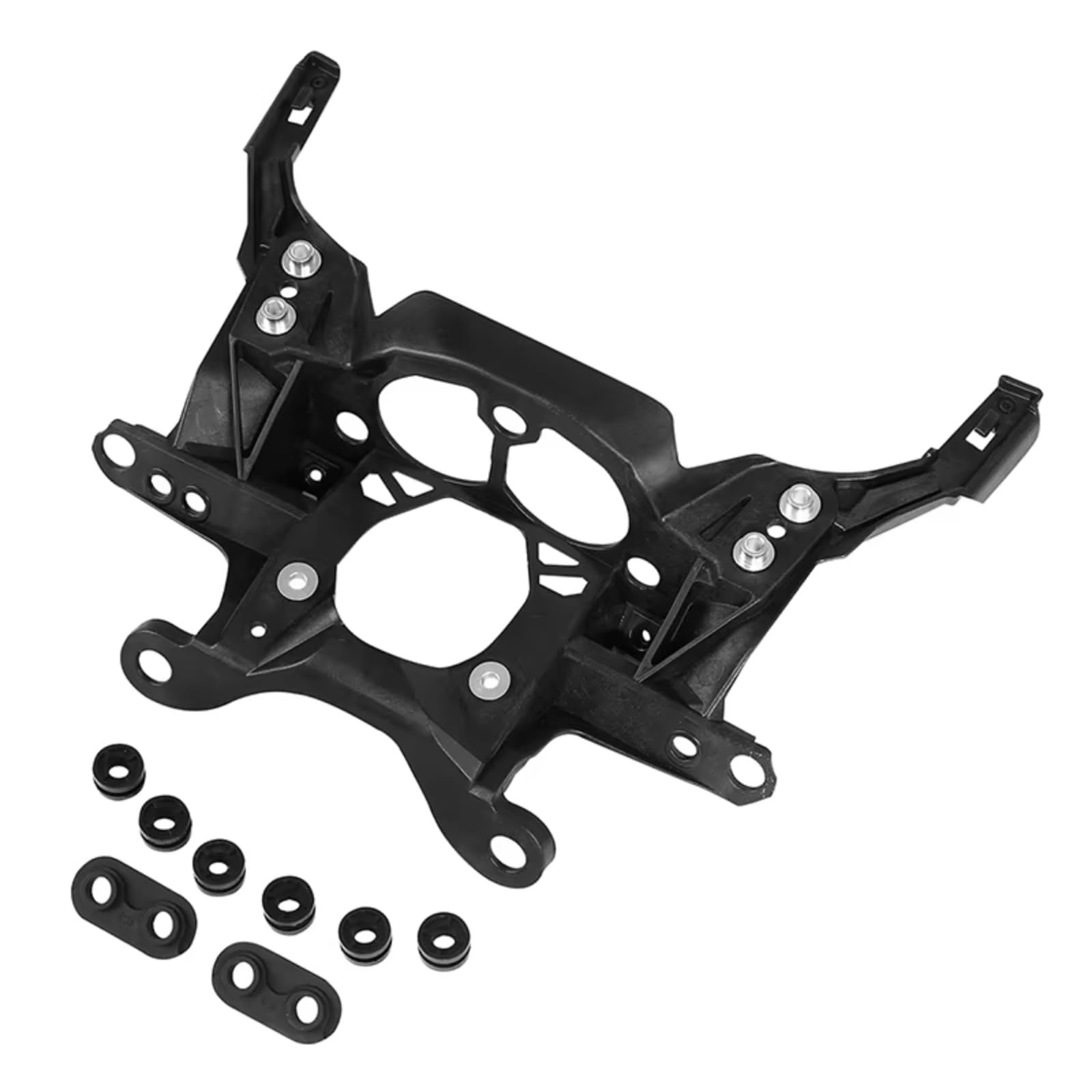 Kangboz One Color Motorbike Lights Brackets Compatible With For Yzf For R1 2015-2025 Motorcycle Front Headlight Upper Fairing Stay Bracket Holder Parts Accessories