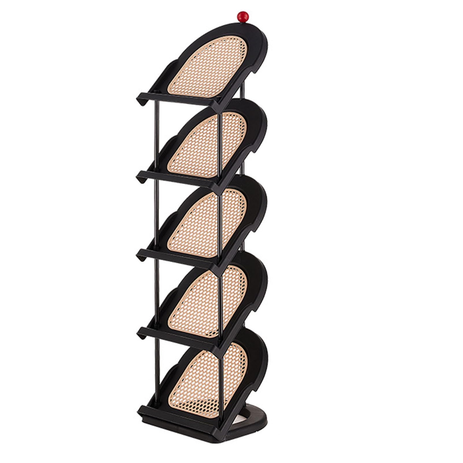 hogtnd Multi-level Shoe Storage Organiser, Space Saving Vertical for Entryway, Dorm Organising Supplies, Narrow Cupboard