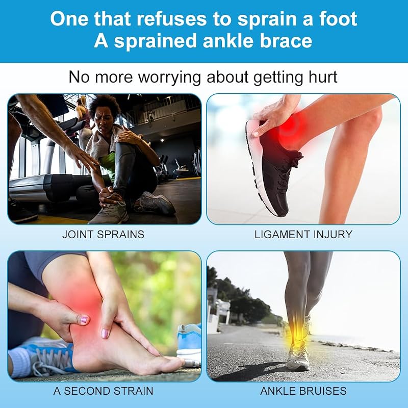 ACWOO Bokavédő Ortopéd Kompressziós Zokni 4 Pár - Lábfej Bandázs Plantar Fasciitis Achilles-ín Neuropátia Ellen