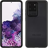 Vista 2 de Pelican Protector Series - Funda para Samsung Galaxy S20 Ultra 5G de 6.9 pies [compatible con carga inalámbrica] Funda protectora resistente