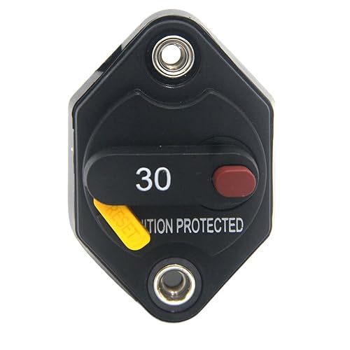 Miniatura 6 de ZOOKOTO Disyuntor de circuito 150A, inversor de fusibles de alto amplificador con reinicio manual para vehículos marinos, camiones, ATV, caravana,