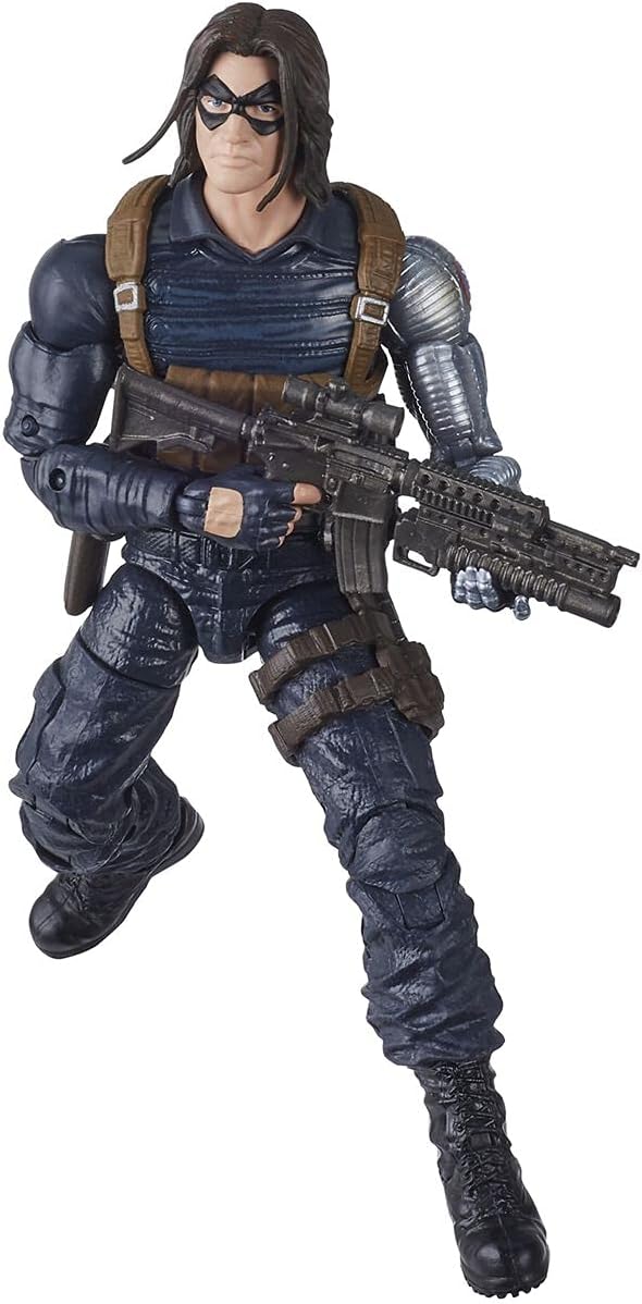 Hasbro Marvel Black Widow Legends Series 6-inch Collectible Winter Soldier Action Figure Toy, Premium Design, 2 Accessories, Ages 4 and Up
