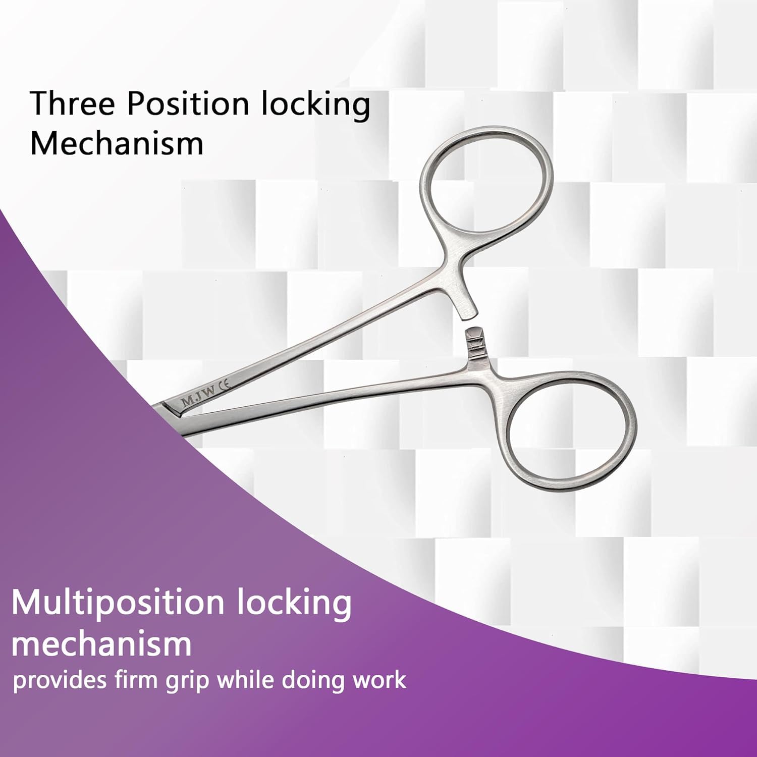 MJW Fishing Forceps - Stainless Steel Hemostat -2