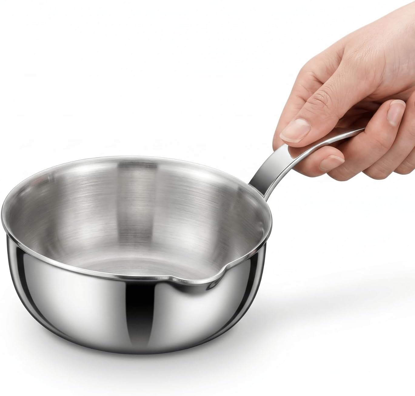 18/10 Stainless Steel Butter Warmer, 13.5oz (400ml)