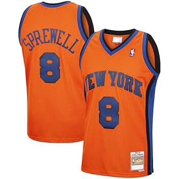 NEW YORK knicks SPREWELL ユニフォーム XXL Champion New York Knicks Jersey Latrell Sprewell Jersey