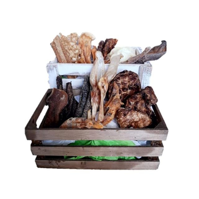Foto 2 de 6 de ALPHA SPIRIT Pack Snack Naturales para Perros PEQUEÑOS - Chuches y Premios Variados - 30 Premios para un Mes