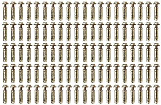 M8 x 25mm Loose Bolt Shield Anchor Heavy Duty Wall Plug - Pack 100