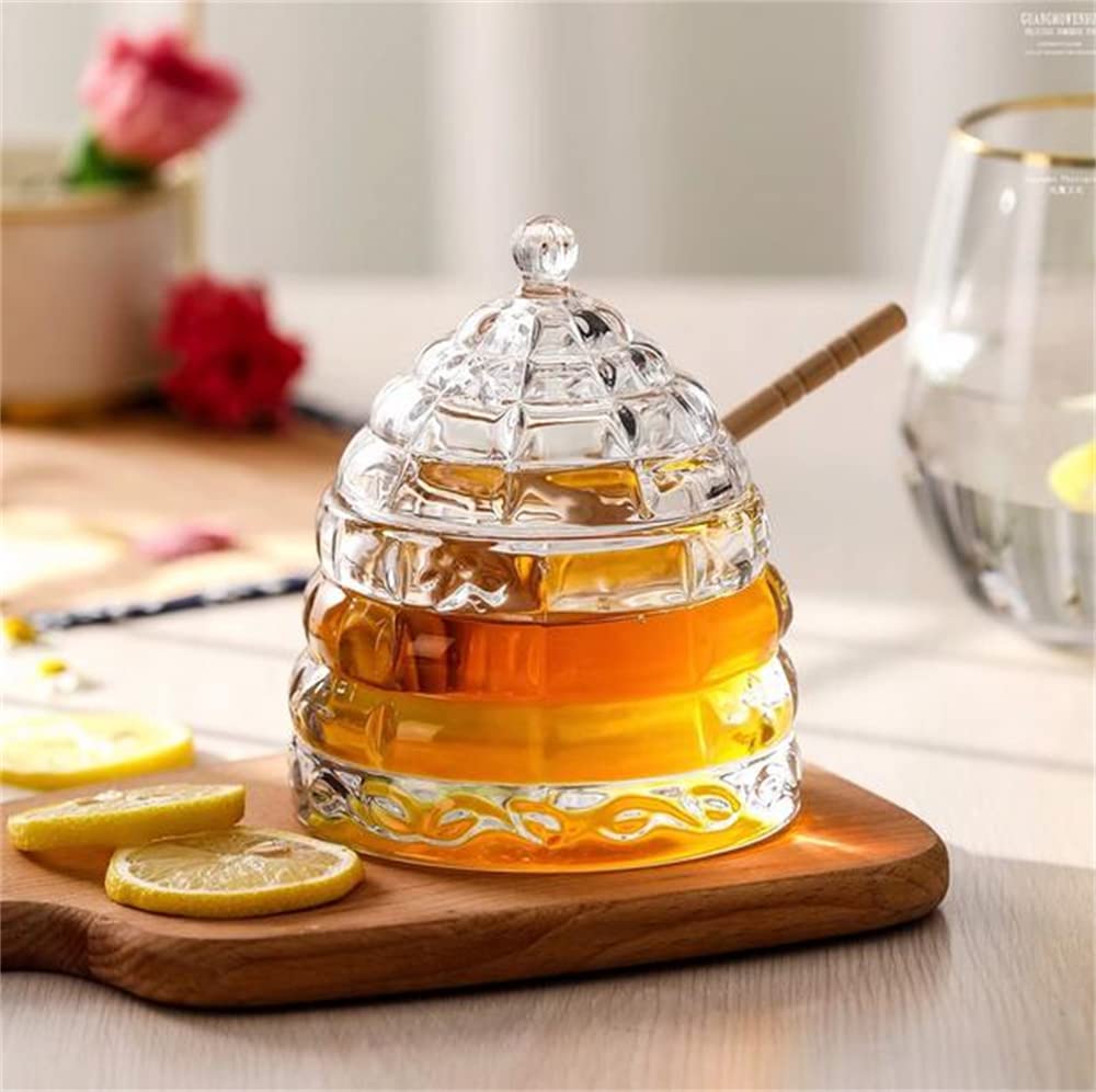 Amazon｜tonntyann ハニーポット はちみつ容器 蜂蜜 保存容器