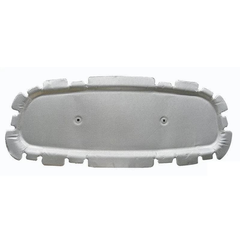 Coussinet capot moteur pour VW Polo Sedan et Virtus tapis isolant argent