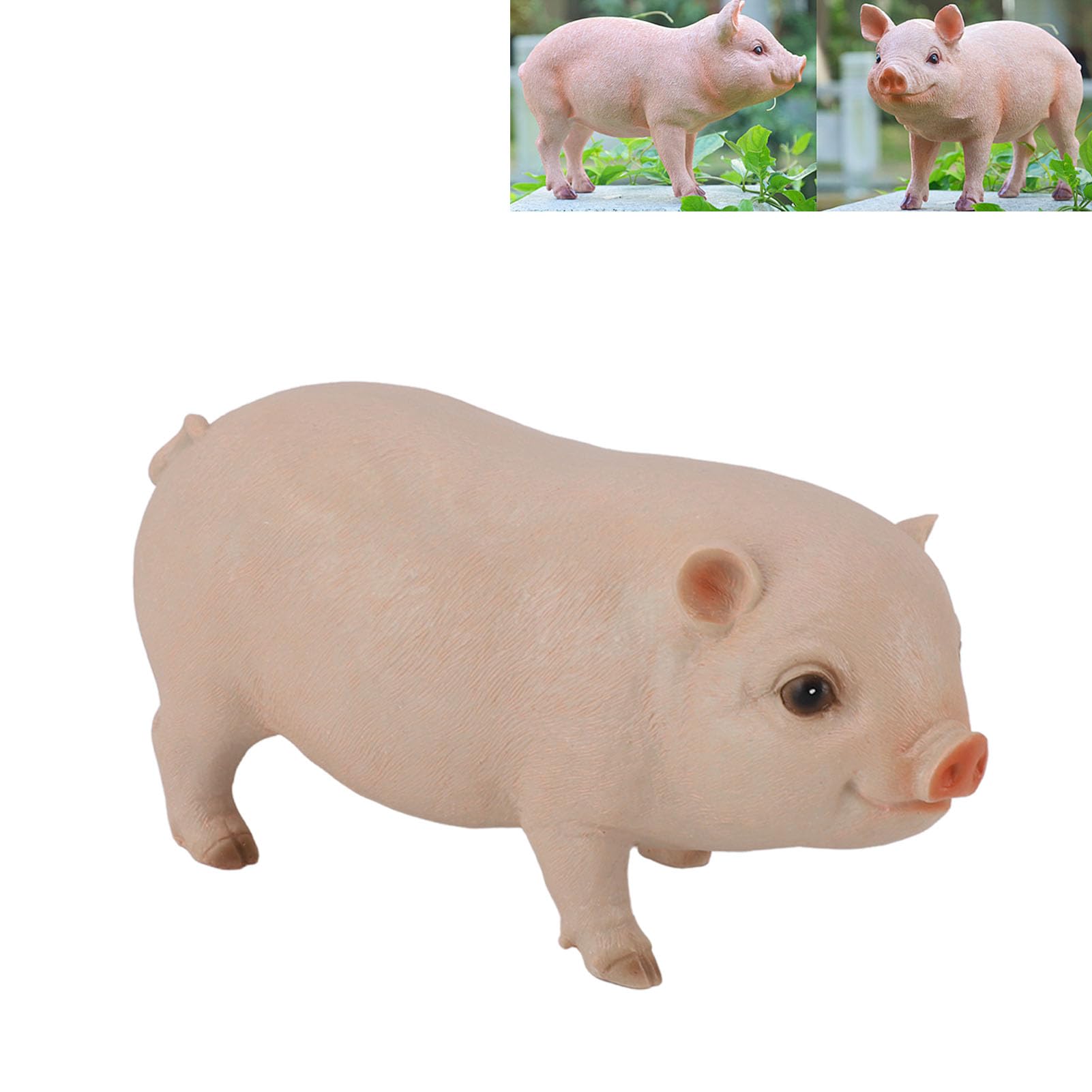 Amazon.co.jp: 豚動物フィギュアセット、プラスチック豚