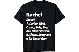 Personalized Rachel T-Shirt: Make Birthdays Unforgettable