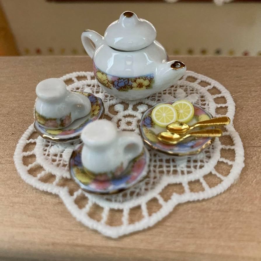 【まーちゃんさま】vintage miniature❀ 小さなお茶の時間 set まーちゃんさま】vintage miniature❀ 小さなお茶の時間 set ま