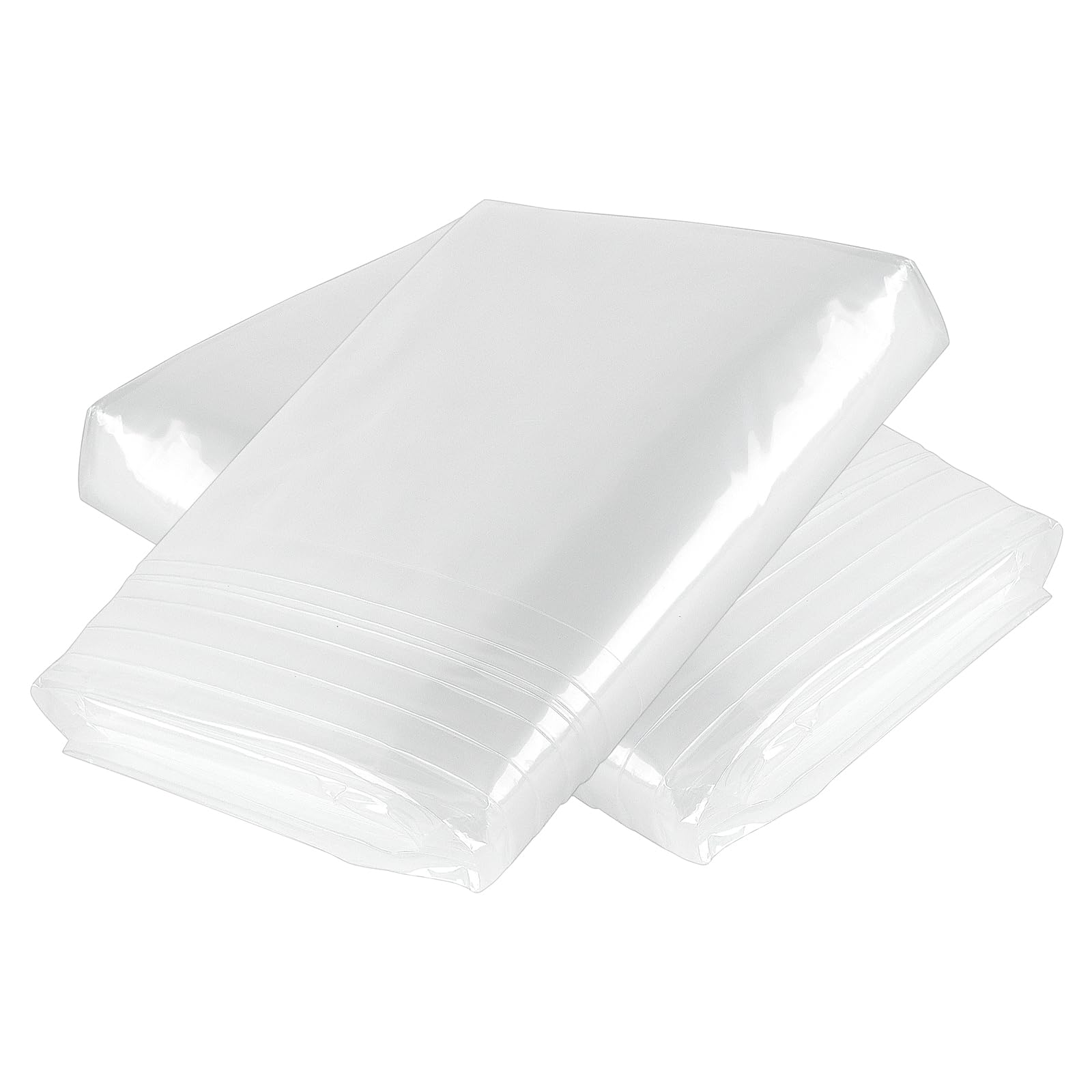 JEUIHAU 2M X 15M Heavy Duty Polythene Sheeting, Thickened Clear Plastic Sheet