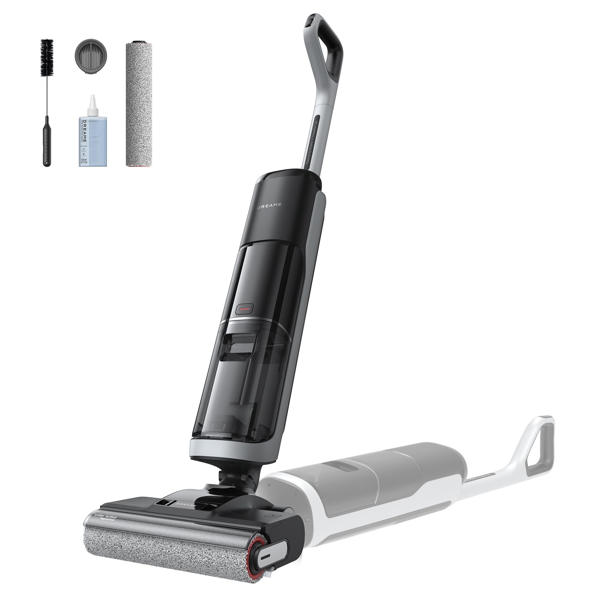 dreame H14 Cordless Vacuum Mop, 180° Lie-Flat Wet Dry Vacuum cleaner, 140°F Brush Washing, Fast Hot Air Drying in 5Mins, Smart Hard Floor Cleaner Machine with Powerful Suction, Great for Sticky Messesdreame H14 Cordless Vacuum Mop, 180° Lie-Fla…