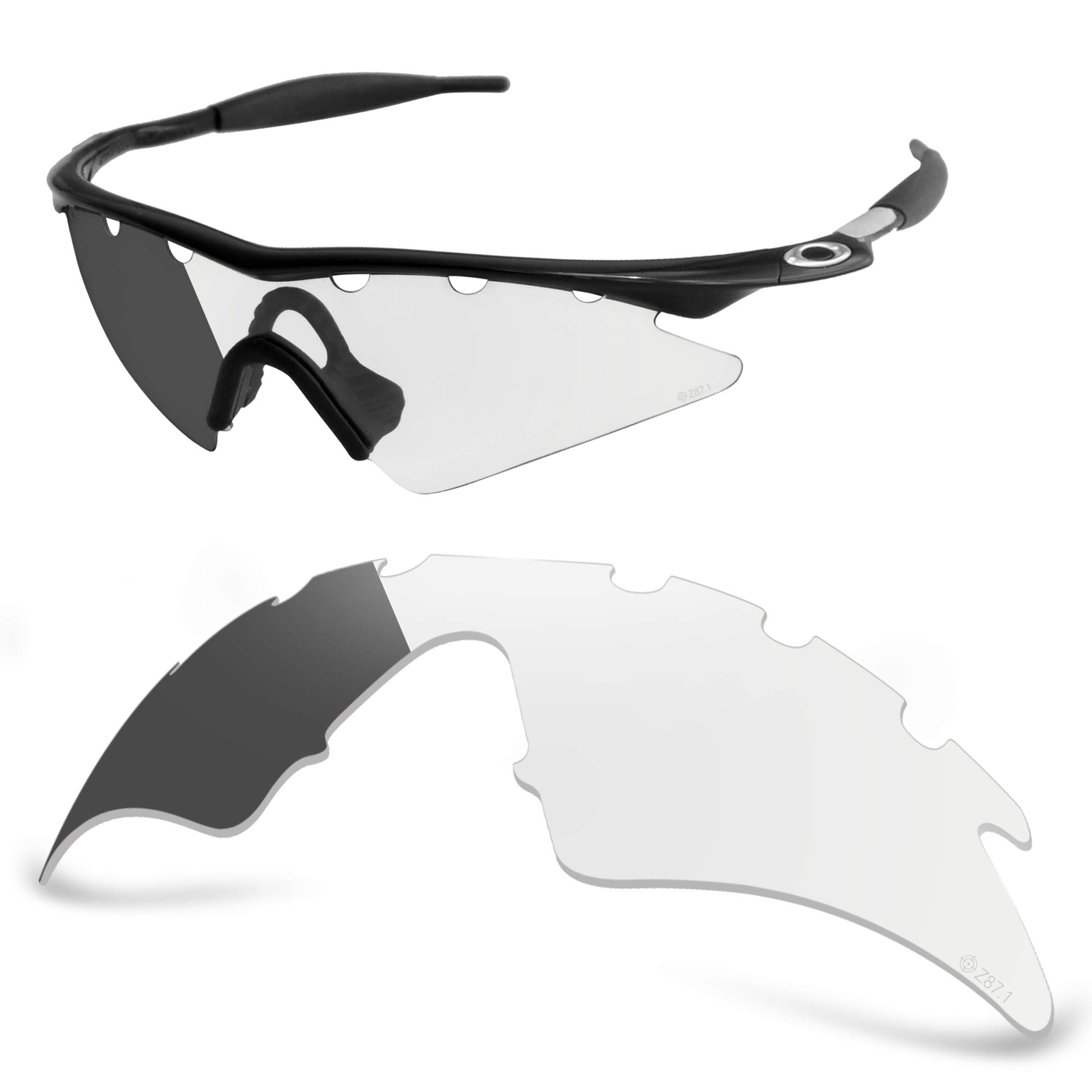 AOZAN ANSI Z87.1 Replacement Lenses Compatible with Oakley M Frame Sweep Vented Sunglasses