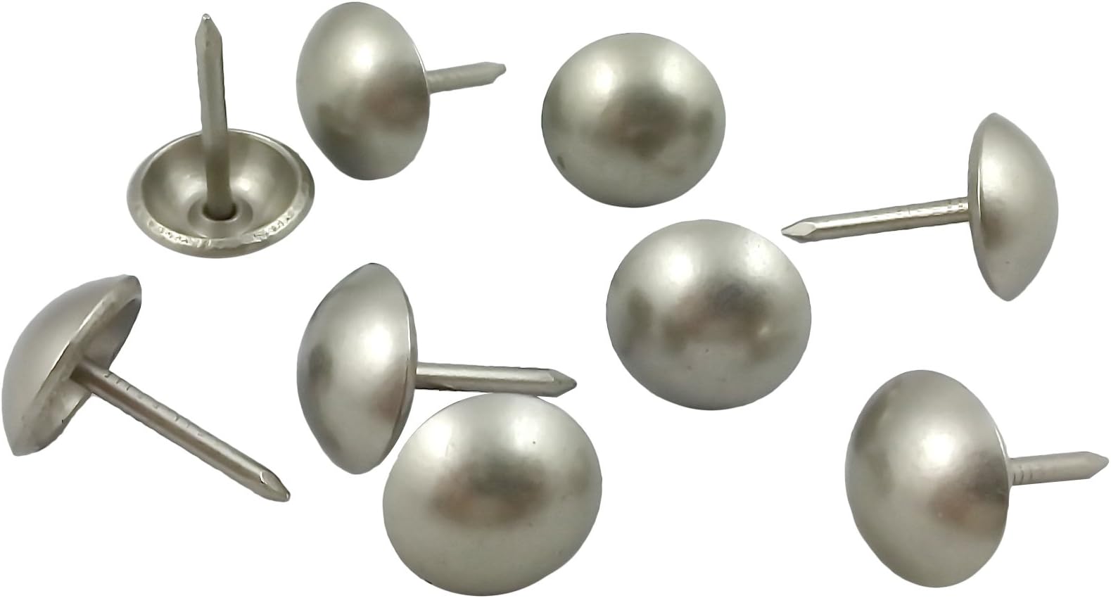 decotacks Upholstery Nails Decorative Tacks 7/16" - 100 Pcs [Pewter Finish] DX0511PW