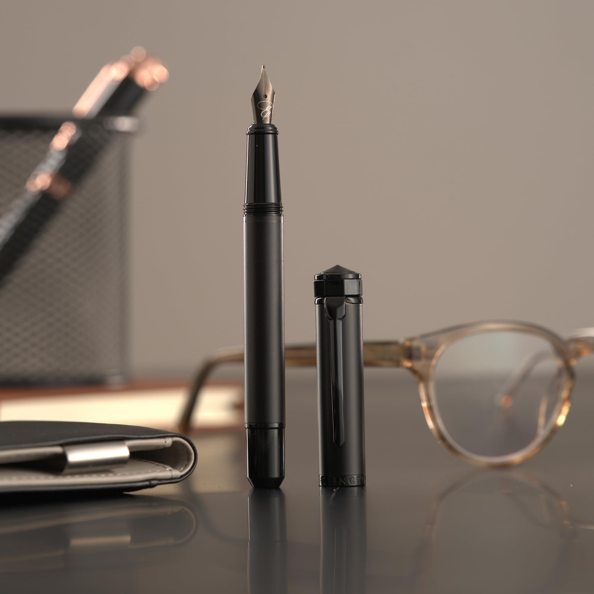Ellington Pens Stylo plume de poche – Noir