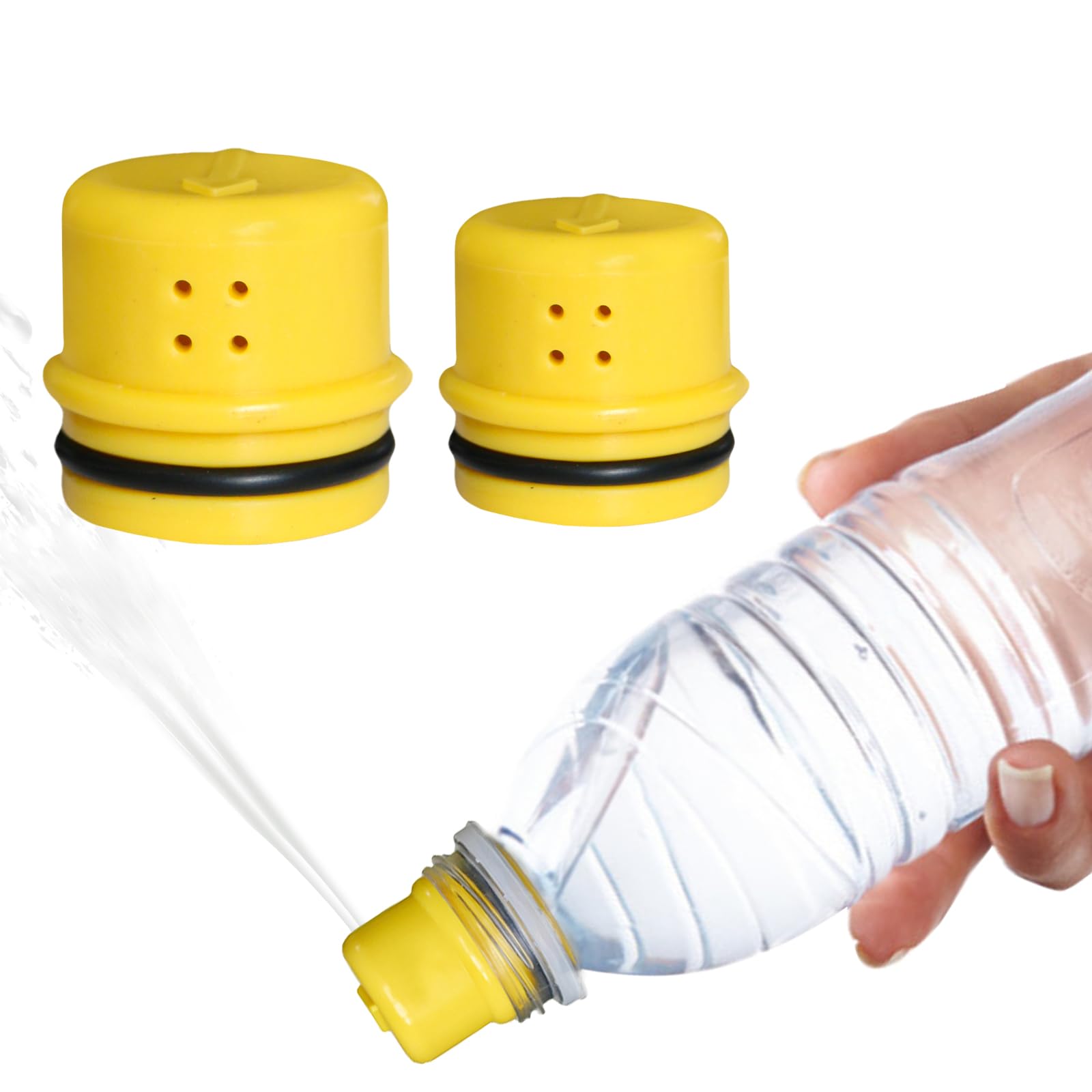 2PCS Portable Bidet for Travel Camping Backpacking - Universal Water Bottle Bidet for Backcountry Hiking with Adjustable Flow