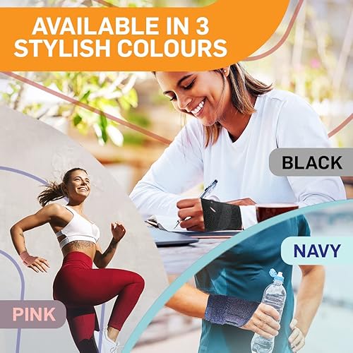 Miniatura 7 de BracEasy Soporte para el pulgar soporte para el pulgar para la artritis - Férula para el pulgar para mano derecha y pulgar mano izquierda. Soporte