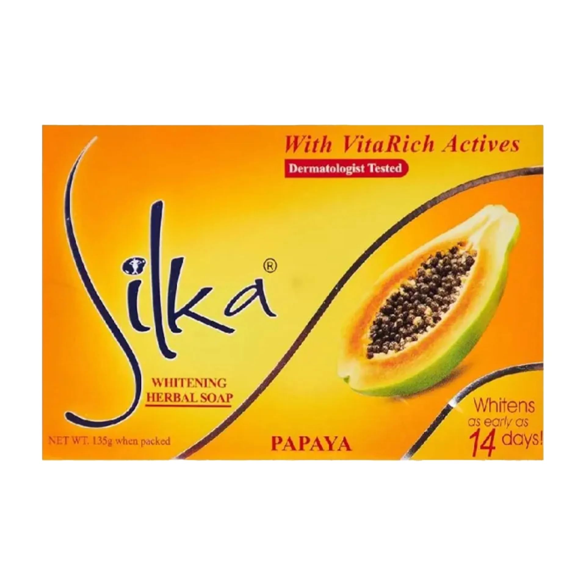 Amazon | シルカ パパイヤソープ 135g Silka Papaya Soap （6個セット