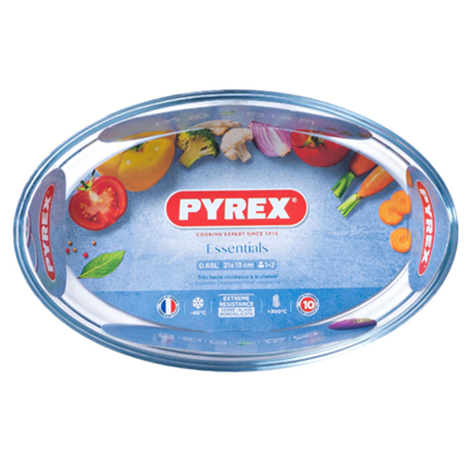 Synergy Trading PYREX Oval Roaster Dish 1.6L
