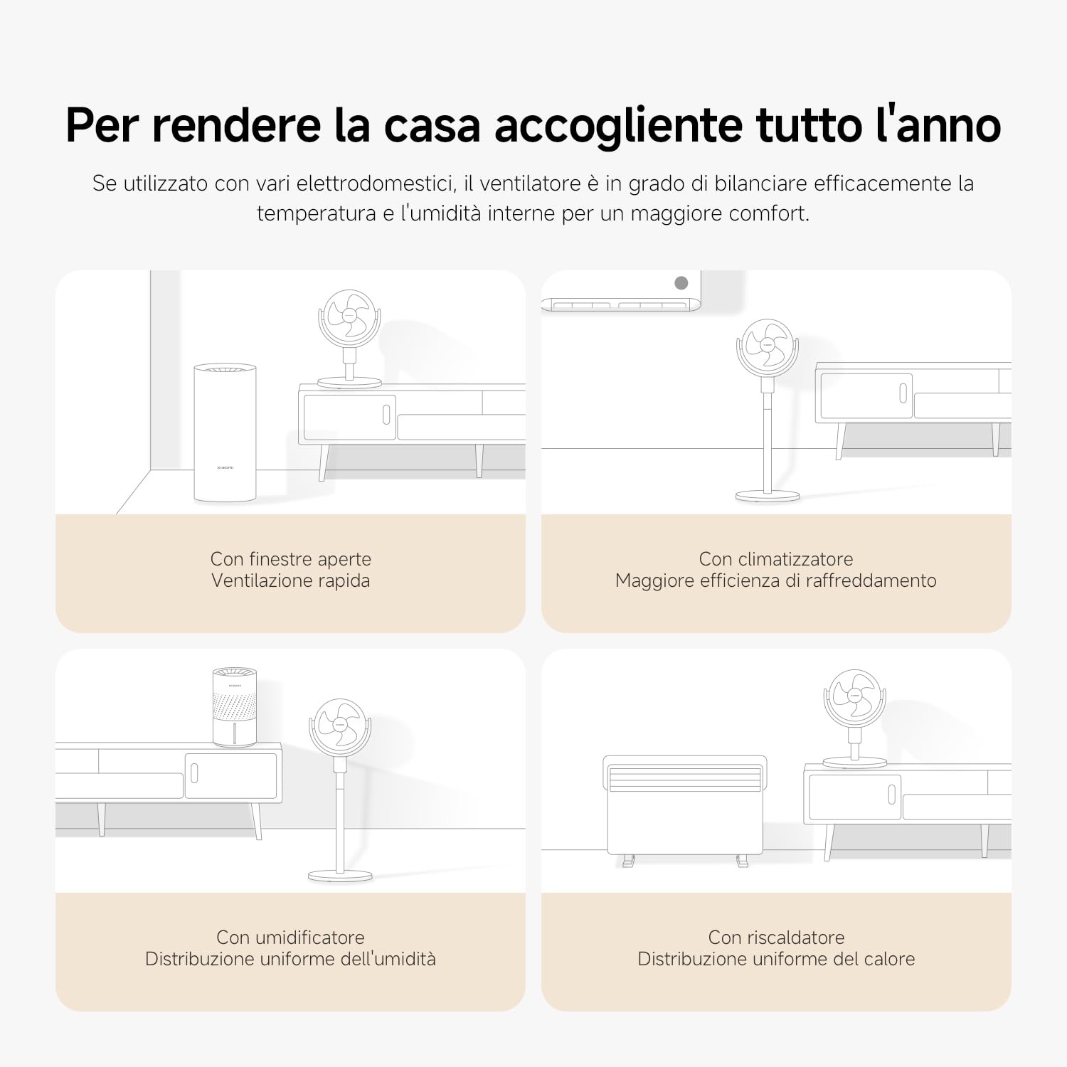 XIAOMI Smart Standing Air Circulation Fan EU