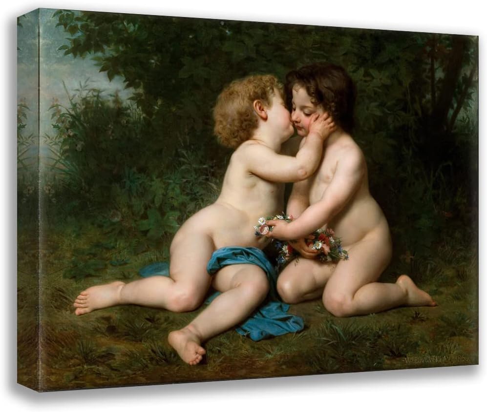 ArtDirect Peace (1860) 10x8 UnFramed Museum Art Print Poster Ready for Framing by William Bouguereau (French, 1825-1905)