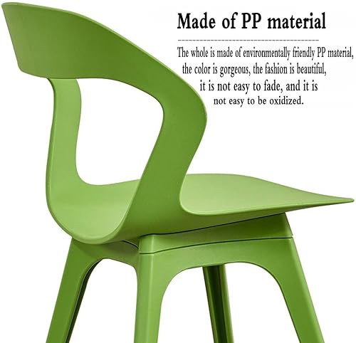 Miniatura 4 de Diseño moderno Sillas de comedor Diseño Respaldo Sala de estar Salón Material PP respetuoso con el medio ambiente para oficina Salón Diseño Silla