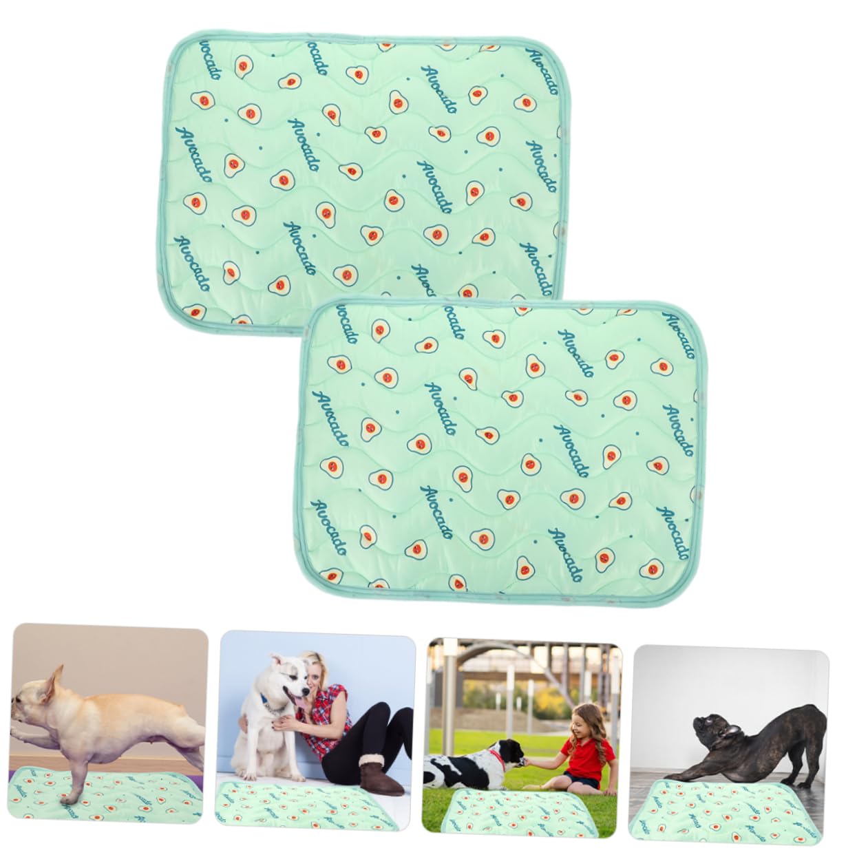 Toyvian 3 Set Tappetini Igienici Lavabili Per Avocado Assorbenti E Resistenti Per Addestramento E Facili Da Trasportare E 2 *3
