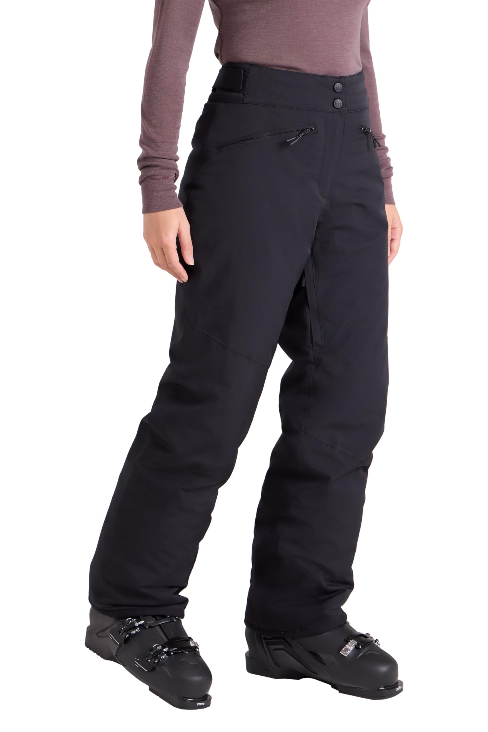 Isola II Extreme Womens Waterproof Ski Pants - Black