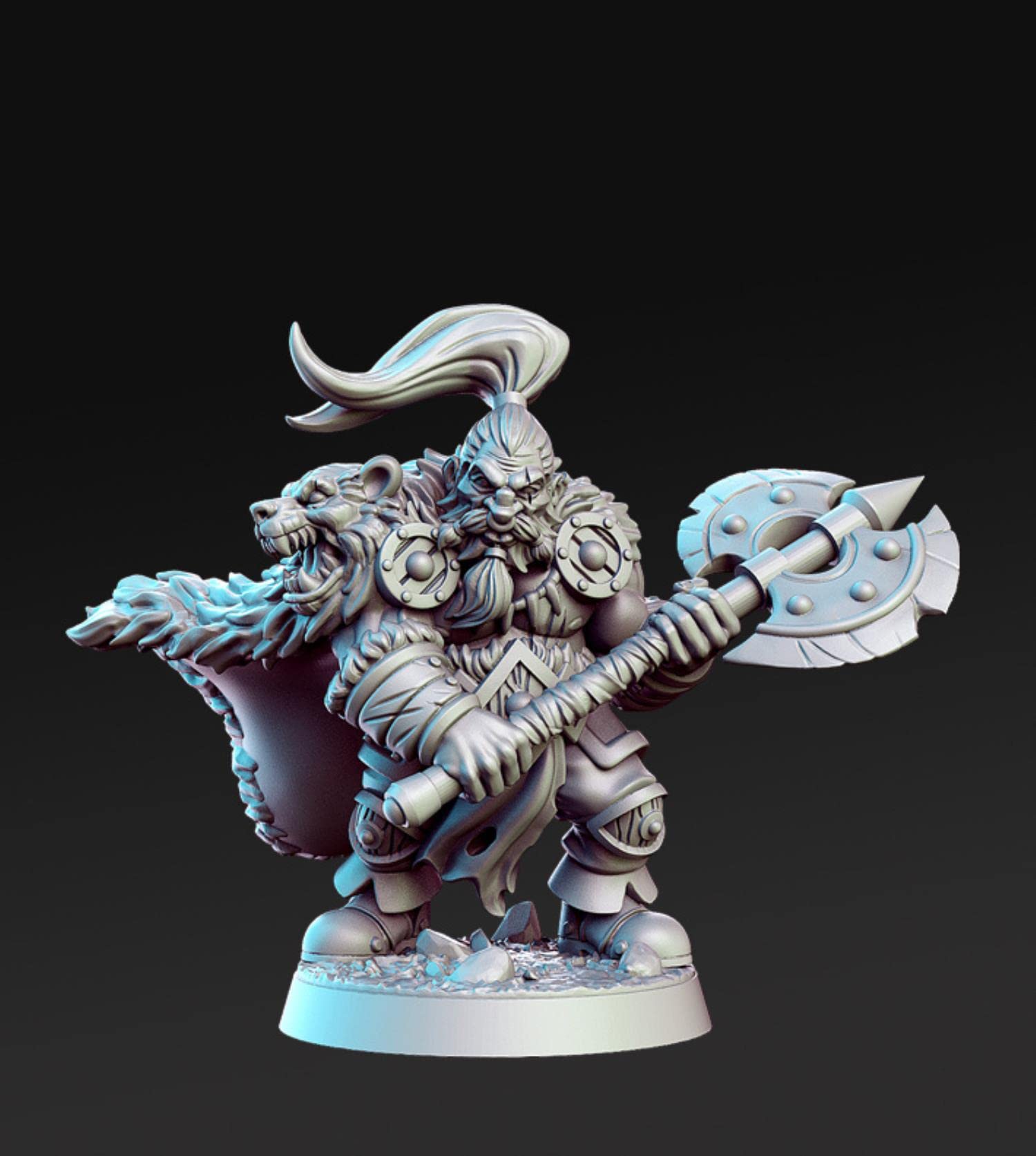 Amazon.co.jp: 38mm 56mmレジンモデルドワーフドワーフ 戦士 プライム