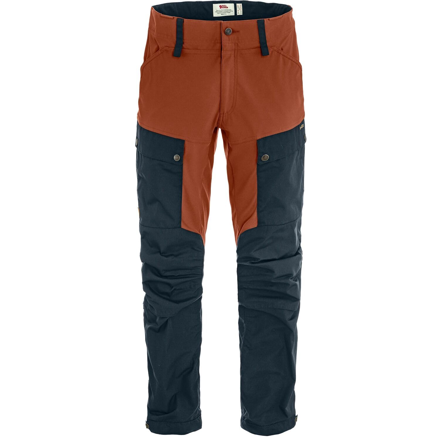 Fjällräven Keb Men's Trekking Trousers - Durable, Water Resistant, Vented, Reinforced Stretch Fabric - Hiking, Trekking