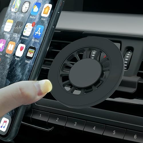 BEERTE Compatible con soporte MagSafe para automóvil BMW X1 2016-2022, X2 2018-2023, manos libres, soporte magnético de teléfono para automóvil,