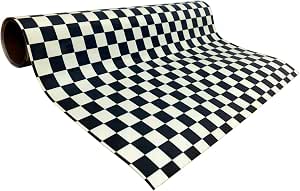 Amazon.com: U&A Heat Transfer Vinyl Checkerboard Pattern HTV Rolls ...