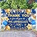 We Appreciate You Banner Thank You Pastor Appreciation Decorations Banner Thank You For All You Do Backdrop Employee Staff Appreciate Gifts for Teacher Doctor Nurse Retirement Party Decorations