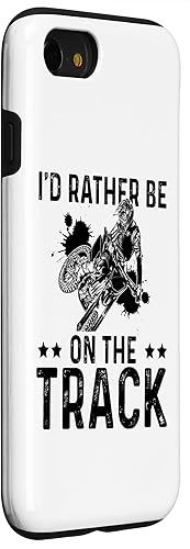 Miniatura 18 de iPhone 12 mini I'd Rather Be On The Track Dirt Biker Motocross Enduro Biker Case