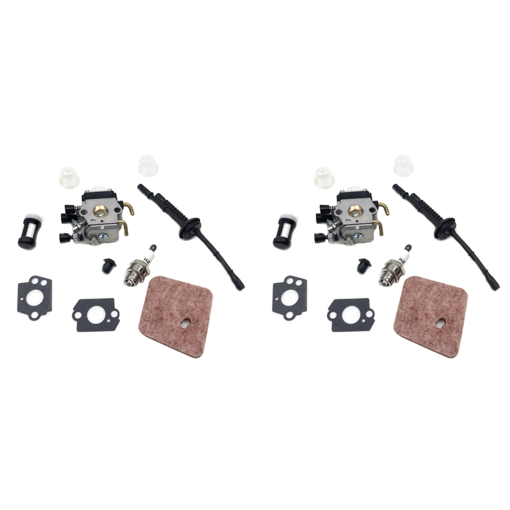 Hwireuigt 2X Carburetor For Hs45 Fs55 Fs310 Hedge Trimmer C1q-S169b 4140 120 0619 Fc75 Fc85 Fs38 Fs45 Fs45c C1q-S66