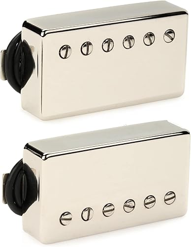 Seymour Duncan Green Magic Humbucker - Juego de pastillas (2 piezas, cubierta de níquel)