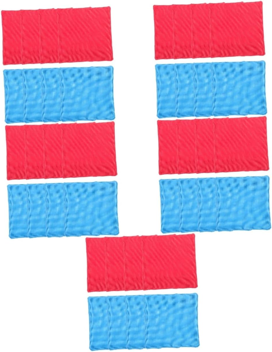 BESPORTBLE Outdoor Toss Game Bean Bags Canvas Bean Bags for Party Fun Creative Design for Teamwork Family Games