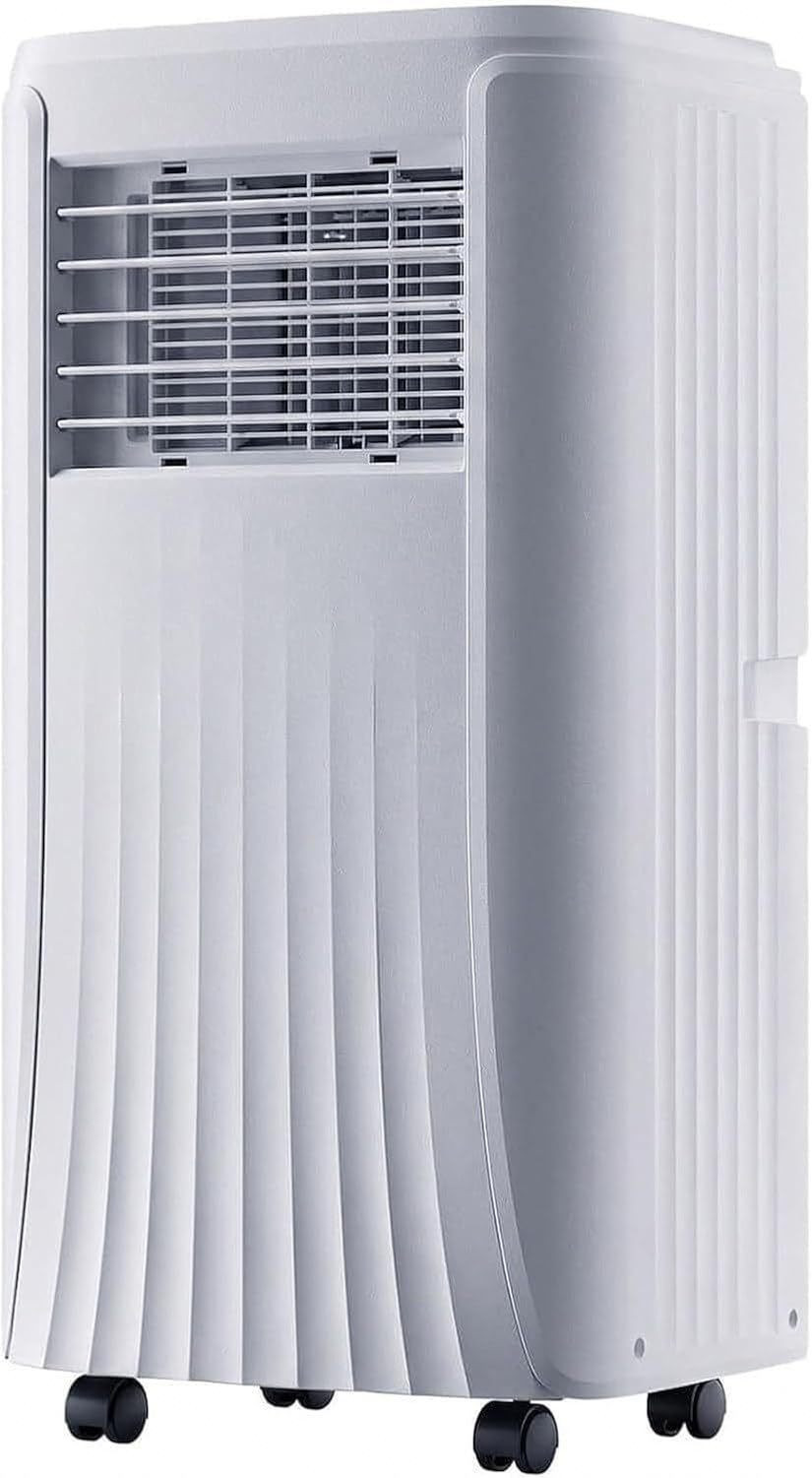 Aire Acondicionado Portátil Silencioso 10000 BTU Enfriamiento Rápido 350 Pies Cuadrados, Unidad AC sin Instalación con Mando, Temporizador 24H y Modo Noche Bri, 10000 Btu, 10000 BTU