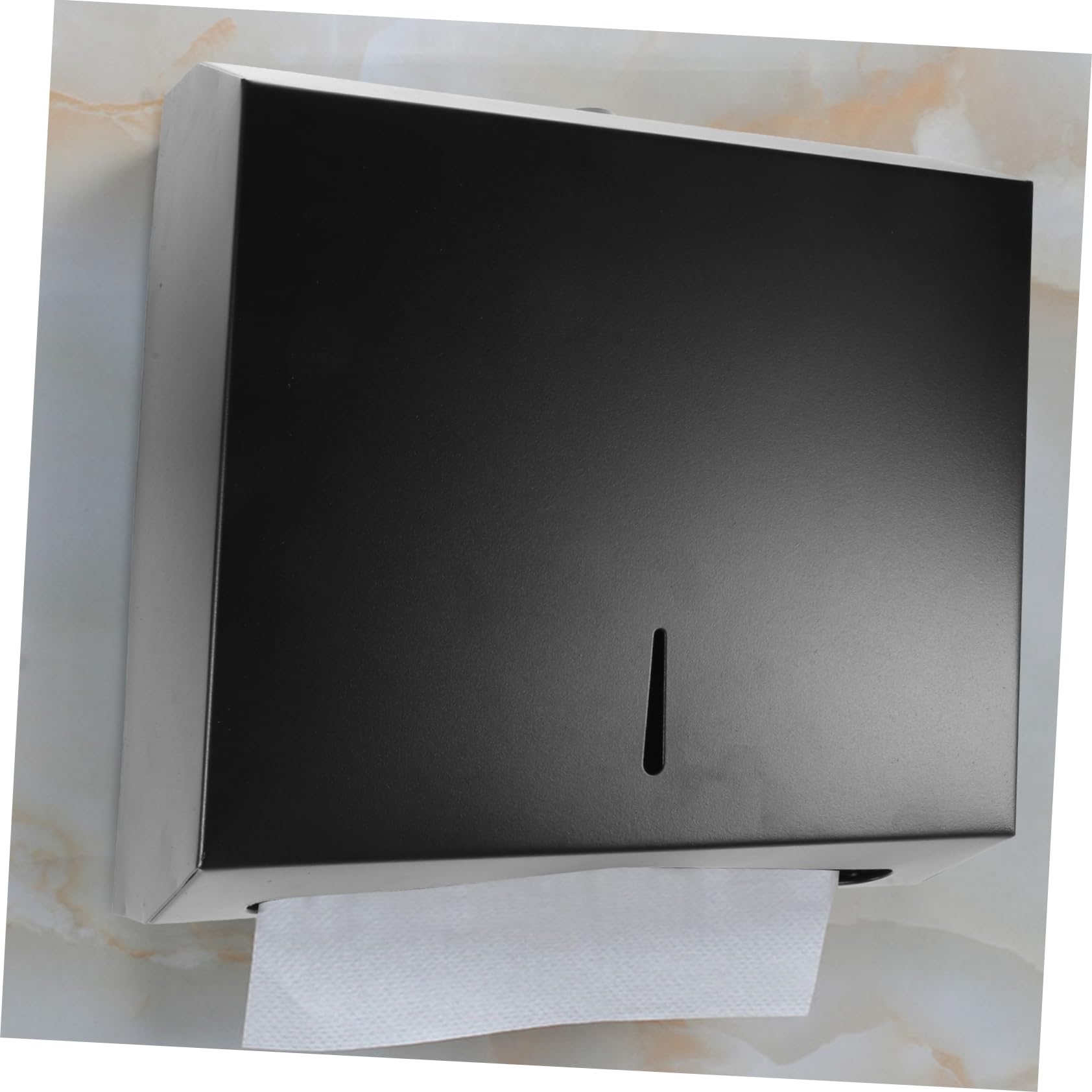 Operitacx Support Papier Toilette Mural Acier Inoxydable pour Salle De Bain Hôtel Porte-Serviettes Essuie-Mains Pratique Et Élégant pour Organisateur