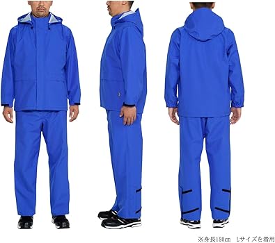 Amazon.co.jp: [MAEGAKI] AP2000 レインスーツ レインウェア レイン