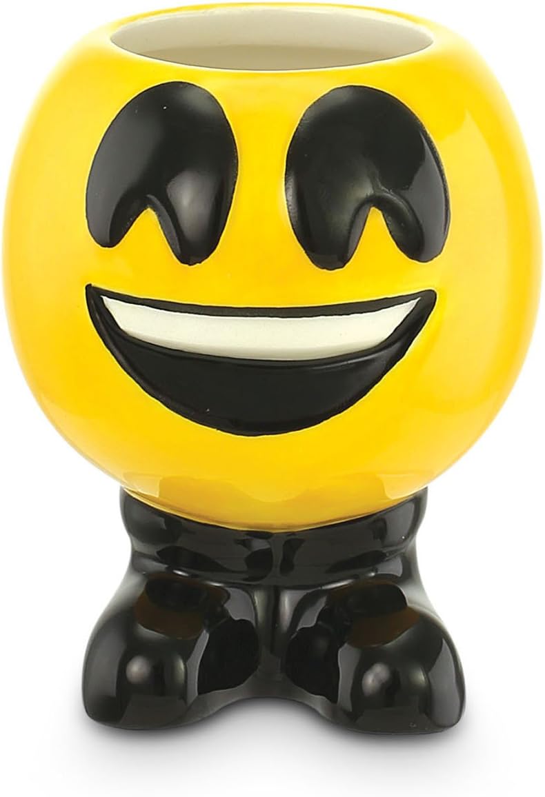 Nеw Prоduсt KOVOT Set of 6 Emoji Ceramic Shot Glasses - Each Holds 3 Ounces