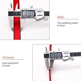 NewDoar 16mm Climbing Sling UIAA CE Certified,23KN EN566 Certified,Climbing Utility Cord Rock Climbing,Creating Anchors System,Rappelling Gear,Perfect for Tree Work(Red 12 3pcs)